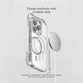 Funda Puloka Defender Transparente MagSafe iPhone 17 Series | Wephone Mayorista