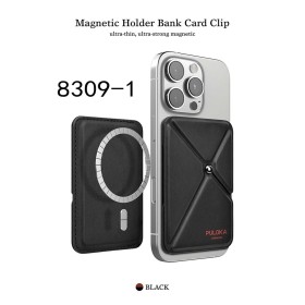 Tarjetero Magnético PULOKA con Soporte para Móvil | Wephone Mayorista