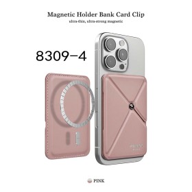 Tarjetero Magnético PULOKA con Soporte para Móvil | Wephone Mayorista