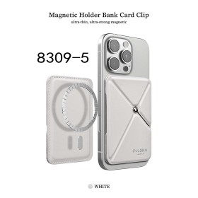 Tarjetero Magnético PULOKA con Soporte para Móvil | Wephone Mayorista