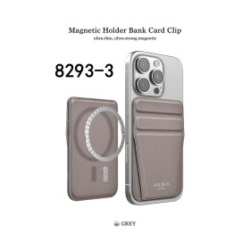 Tarjetero Magnético PULOKA con Soporte | Wephone Mayorista