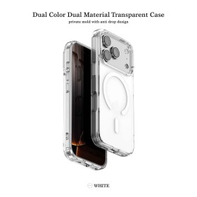 Funda PULOKA Transparente Imán | Compatible MagSafe | Wephone Mayorista