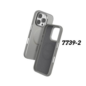 Funda Magnética con Acabado Metálico y Carga Inalámbrica – Wephone Mayorista