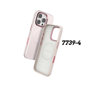 Funda Magnética con Acabado Metálico y Carga Inalámbrica – Wephone Mayorista
