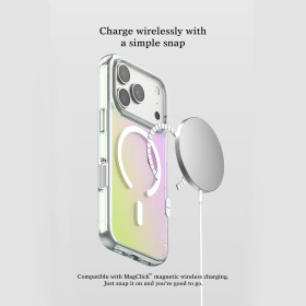 Funda Magnética Degradada MagSafe Antigolpe iPhone 17 | Wephone Mayorista