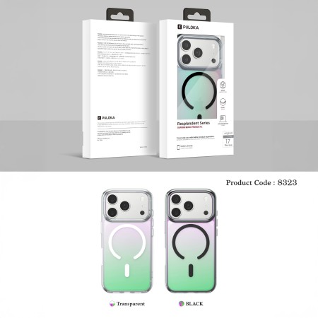 Funda Magnética Degradada MagSafe Antigolpe iPhone 17 | Wephone Mayorista