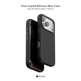 Funda Silicona Líquida MagSafe iPhone 17 · Microfibra + Cámara | Wephone Mayorista