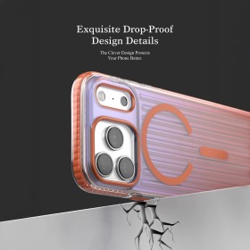 Funda Maleta Magnética Degradada iPhone 17 · Aro + Antigolpe | Wephone Mayorista