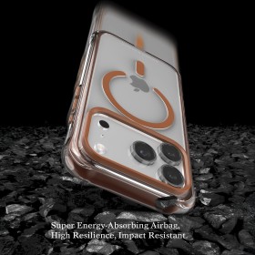 Funda Antigolpes Transparente MagSafe iPhone 15, 16 y 17 Series | WePhone Mayorista