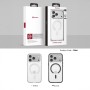 Funda Antigolpes Transparente  iPhone Series Borde Color MagSafe | Wephone Mayorista