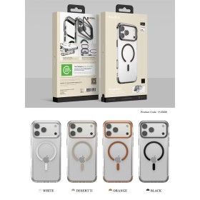 Funda PULOKA Magnética con Soporte Cámara para iPhone 17 Pro Max | Wephone Mayorista