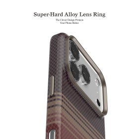Funda para iPhone 17 Air PULOKA Aramida – Kevlar, Ultrafina