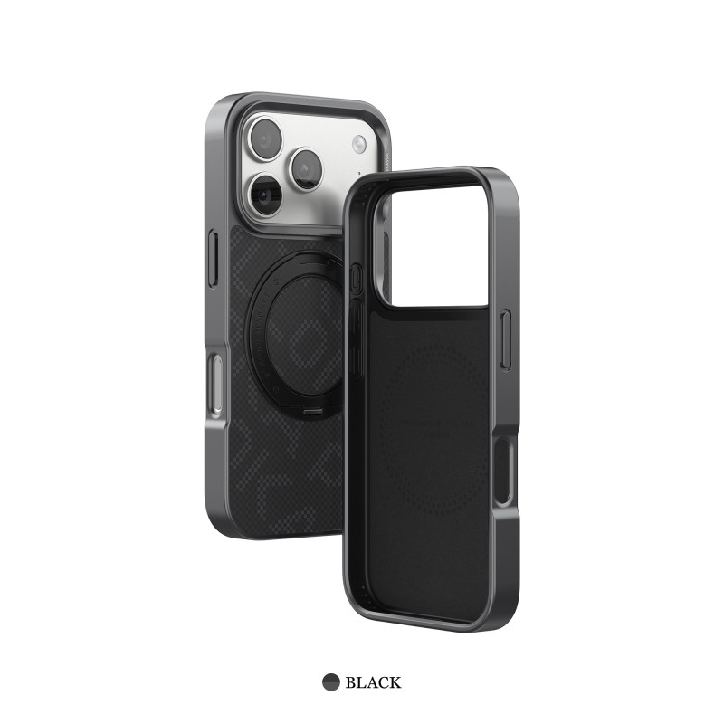Funda Magnética PULOKA 360° con Soporte Giratorio | Marco Metálico Premium
