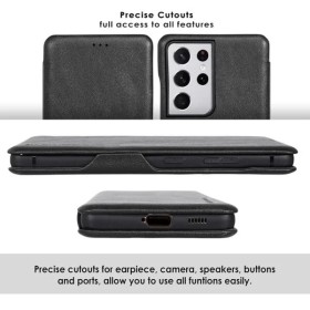 Puloka Funda Folio PU Cuero con Tarjetero y Cierre Magnético | 9207