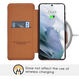 Puloka Funda Folio PU Cuero con Tarjetero y Cierre Magnético | 9207
