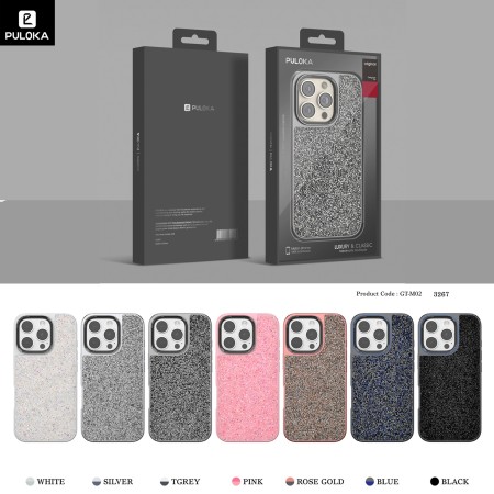 Funda Puloka Glitter Diamond GT-M02 | Lujo y Protección iPhone 14 Pro Max