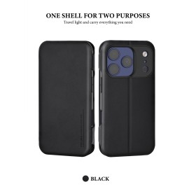 Puloka Funda Folio PU Cuero con Tarjetero y Cierre Magnético | 9207