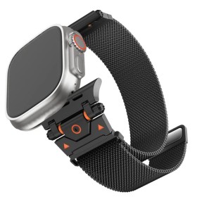 Correa PULOKA Milanese Apple Watch 44/45/46/49mm · Acero Inoxidable | Wephone