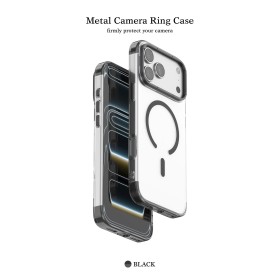 Funda PULOKA Crystal Shield 04 MagSafe iPhone 17 Pro · Protección Metálica | Wephone
