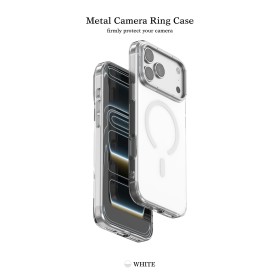 Funda PULOKA Crystal Shield 04 MagSafe iPhone 17 Pro · Protección Metálica | Wephone