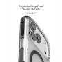 Funda Puloka Defender Transparente MagSafe iPhone 17 Pro Max | Wephone Mayorista