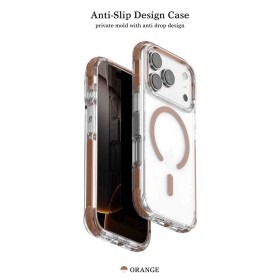 Funda Puloka Defender Transparente MagSafe iPhone 17 Pro | Wephone Mayorista