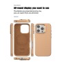 Funda PULOKA para iPhone 14 Pro Max Textura Fibra de Carbono con MagSafe