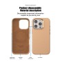 Funda PULOKA para iPhone 15 Pro Textura Fibra de Carbono con MagSafe
