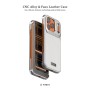 Compra al por Mayor la Funda Premium PULOKA para iPhone 17 Pro | Aleación CNC y Difusor de Aroma color Blanco