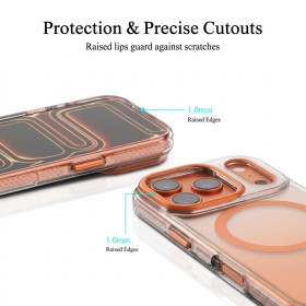 Compra al Por Mayor la Funda Puloka para Samsung S25 Ultra Gradient Mist con MagClick y protección de camaras
