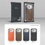 Compra al por mayor la funda PULOKA efecto piel para iPhone 17 Pro con diseño bordado