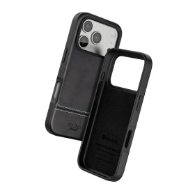 Compra al por mayor la funda PULOKA efecto piel para Redmi Note 15 Pro Plus color Negro con bordado
