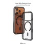 Compra al por mayor la funda PULOKA transparente para iPhone 13 con MagSafe y borde Antigolpes color Negro