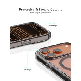 PULOKA Funda para iPhone 15 Plus Transparente MagSafe | Mayorista
