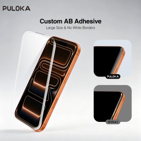 Puloka Cristal Templado iPhone 17 Pro Max 3D Sin Bordes | Mayorista Wephone