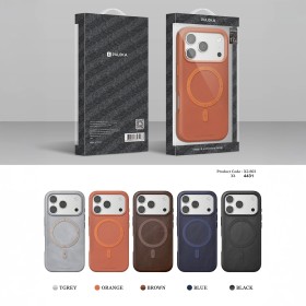Funda de Cuero MagSafe Business iPhone 18 Pro Max· PULOKA