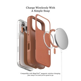 Funda de Cuero MagSafe Business iPhone 17· PULOKA