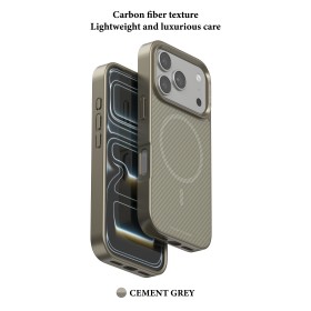 Funda Puloka Fibra de Carbono MagSafe iPhone 15 | Mayorista