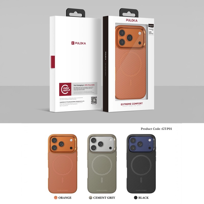 Funda Puloka Fibra de Carbono MagSafe iPhone 16 Pro | Mayorista
