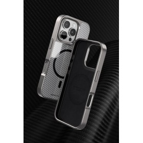 Funda Puloka Fibra de Carbono MagSafe iPhone 16 Pro Max | Mayorista