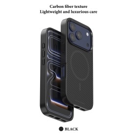 Funda Puloka Fibra de Carbono MagSafe iPhone 16 Pro Max | Mayorista