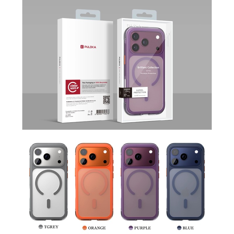 Funda Puloka Mate MagSafe iPhone 18 Pro Max | Mayorista B2B