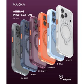 Funda Puloka Soporte Magnético Mate iPhone 18 Pro Max| Mayorista B2B